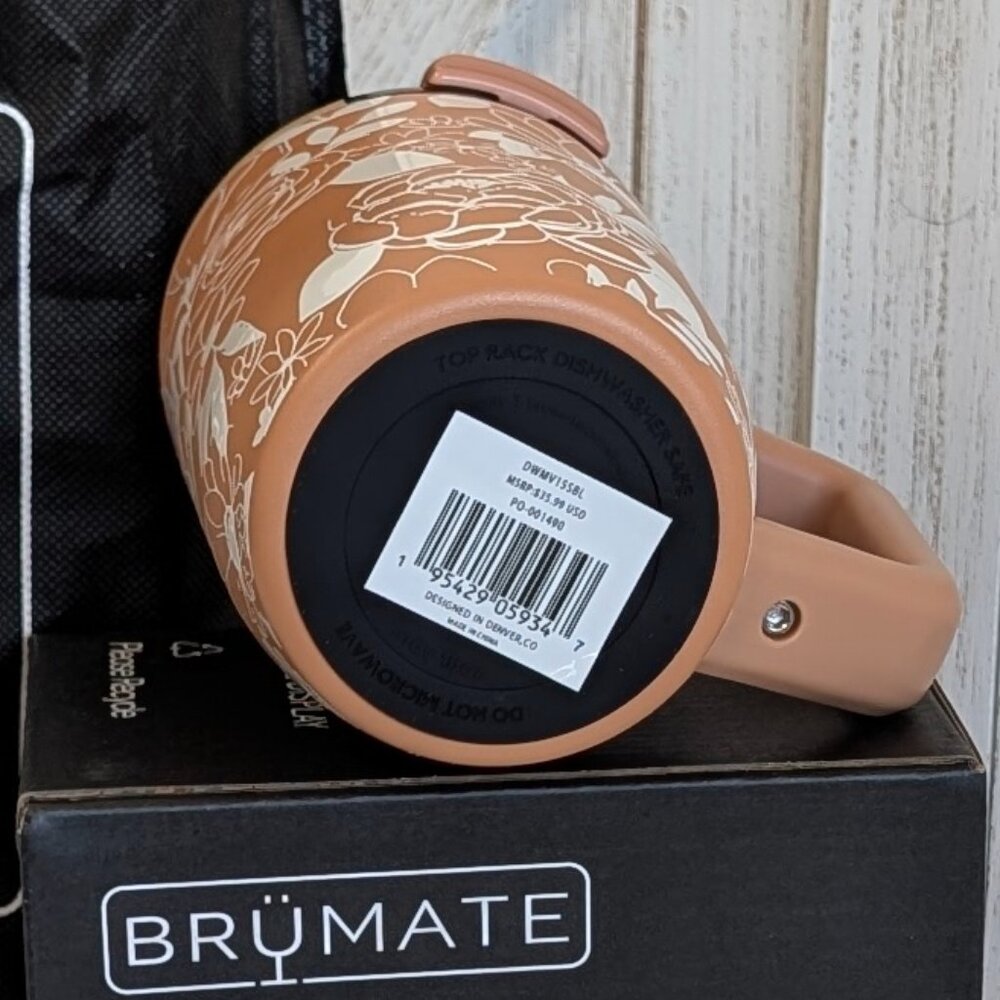 NWT Brumate LIMITED EDITION Müv 15oz, SANDSTONE BLOOM - Picture 7 of 7